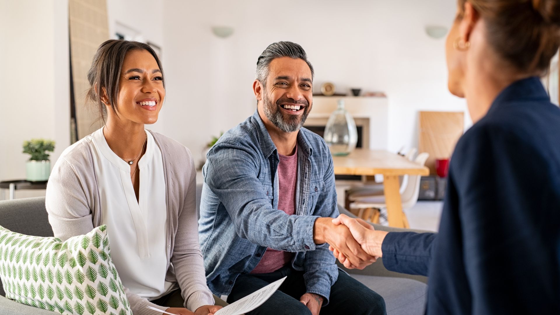 Happy property owners in Halifax, Nova Scotia